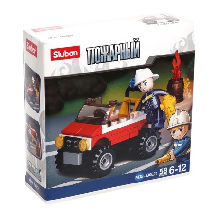 Design "Fire ATV", 58 parts-1