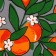 Towel of the Kitchen shade Orange 35x60 cm, 100% cotton, 160g/m2