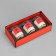 A set of fragrance candles "Aroma Candle", figs and black currants, 3 pcs