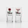 Glass glass for beer "Tyulip. RAZ Frome Ases ", 570 ml, mix
