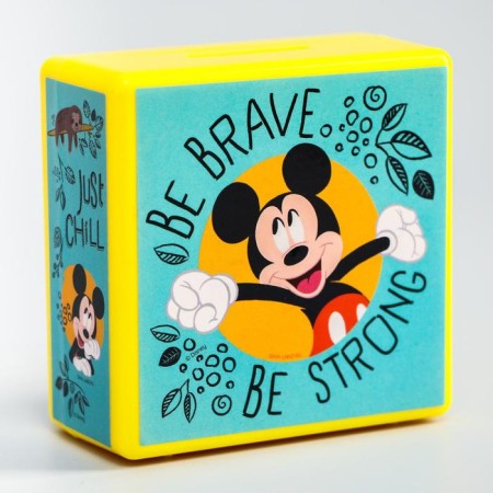 Pigging safe, 8.8 cm x 4 cm x 8.8 cm "Mouse", Mickey Mouse-2
