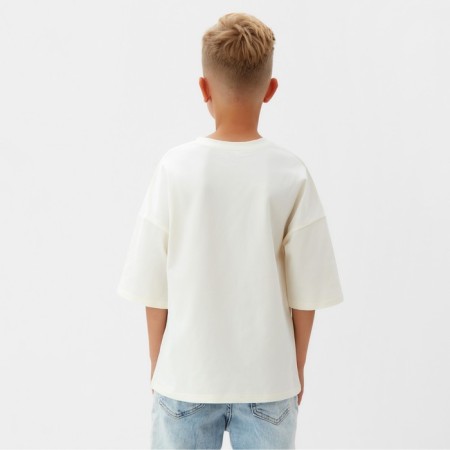 T -shirt Children's Minaku: Bascetball Kids, Milk color, height 122 cm-2