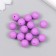 Busina silicone "round" classic purple d = 0.9 cm