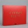 Happy New Year folding box, embossing, red, 31 x 24.5 x 9 cm, new year