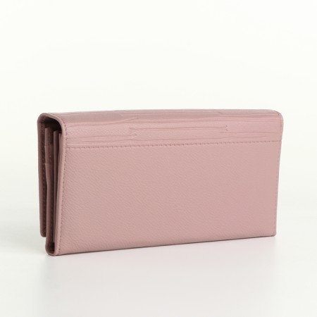 Women's wallet on magnets, pink color-1