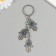 Front from the evil eye Metal "Three Hands Fatima" 8.7 cm