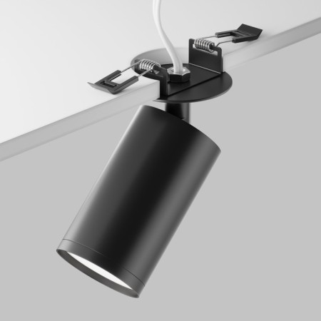 Technical C049CL-U-1B, 1xGU10, 10W, 5.2x5.2x12.5 cm, black color is black-2