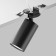 Technical C049CL-U-1B, 1xGU10, 10W, 5.2x5.2x12.5 cm, black color is black