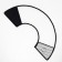 Veterinary collar No. 2, neck rings 35-40 cm, height 18 cm, black