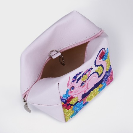Monetnik cosmetic bag, pink color-2