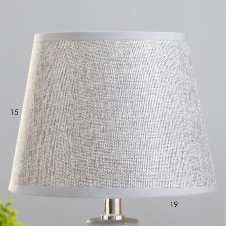 Baril table lamp 1HE14 gray 20x20x31 cm Risalux-2