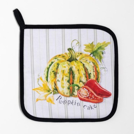 Ethel kitchen set "Vegetable": mittens-seging 20x28 cm, take 19x19 cm, 100% cotton-3