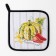 Ethel kitchen set "Vegetable": mittens-seging 20x28 cm, take 19x19 cm, 100% cotton