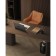 Allar chair, 580 × 520 × 850 mm, eco -leather, matting, brown color