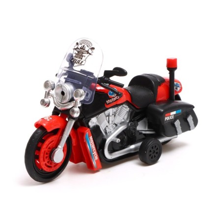 Inertial “Police” motorcycle, Mix colors-3