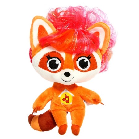 Soft musical toy "Raccoon Doka", 20 cm