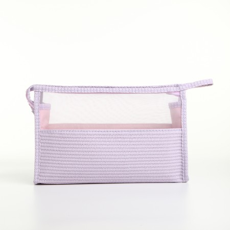 Lightning cosmetic bag, lilac color-1