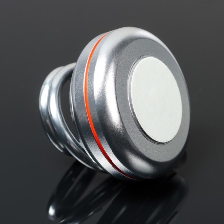 The accessory on the panel, gravitational rings, rotates from the sun, ship, silver-3