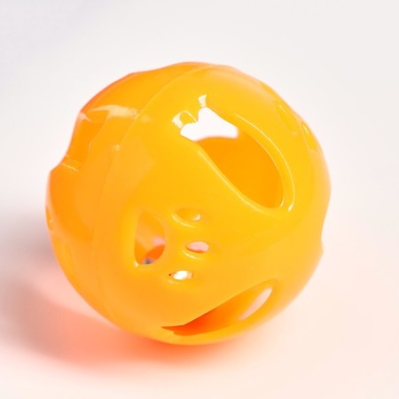 A set of 2 sprouts "fish and paws", a diameter of 3.8 cm, yellow-blue/orange-1