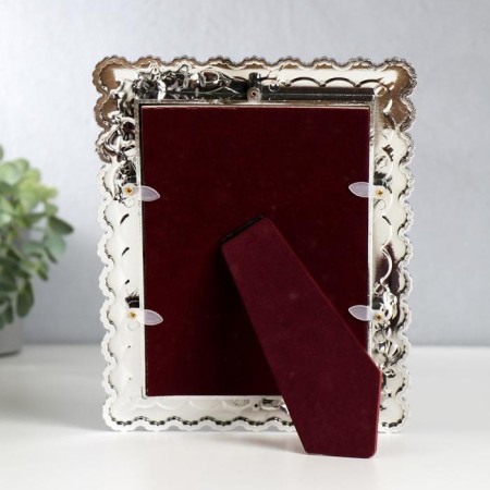 Photo frame 13x18 cm "roses with ribbons" with white 22.5x17.5 cm-3