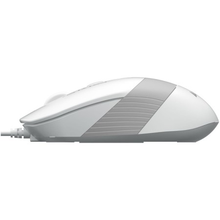 Mouse A4Tech FSTYLER FM10S White/Gray optical (1600DPI) Silent USB (3but)-3