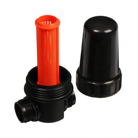 Water purification filter, external thread 3/4 ", subtlety of filtering 500 μm, plastic, color mix-2