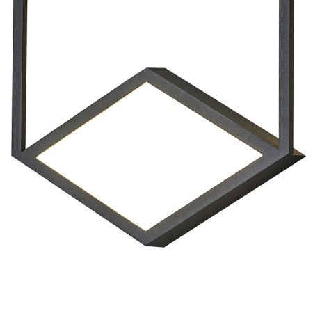 Wall lamp Mantra Kubick, Led, 1630lm, 3000k, 304x40x351 mm, black color-1