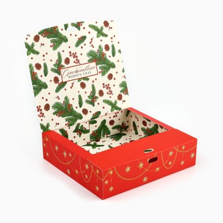 Two -way folding box "New Year's toys", 20 x 18 x 5 cm, New Year-3
