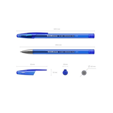 Gel handle R-301 Original Gel, node 0.5 mm, blue ink, letter line length 600 meters-1