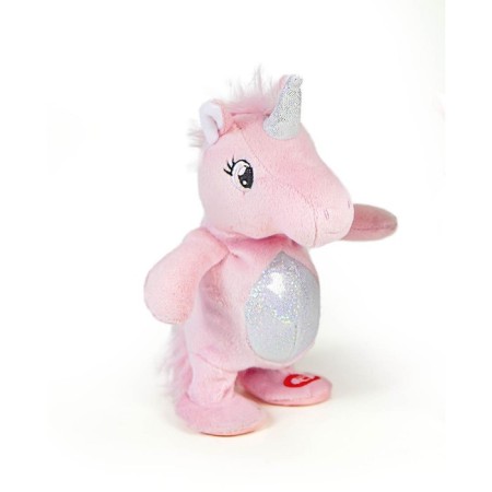 Interactive soft toy Ripetix "Unicorn", pink color