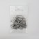 Hand hook, metal, 20 mm, 20 pcs, silver color