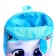 Baby plush backpack for the girl "Bunny White" with sequins, 26 × 24 cm, for the New Year