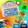 A set of polymer clay, 36 colors of 20 g, accessories