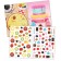 Stickers reusable "Young cook", A4 format