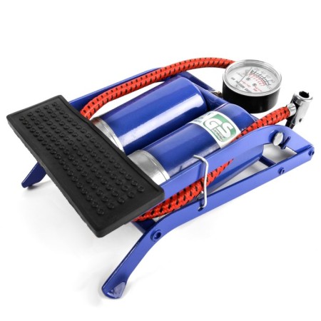 Necessary Cartage pump with a pressure gauge, 2 cylinders