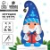 New Year's set to create a toy made of felt "New Year! Gnome with a gift "