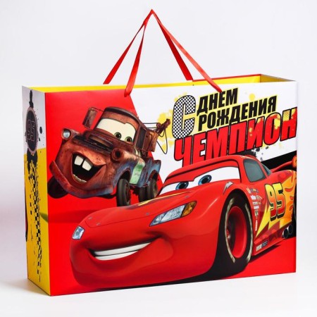 Gift package "Champion" 61x46x20 cm, packaging, cars-1