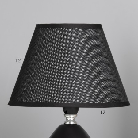 Table lamp "Marquise" 1x40W E14 black 18.5x18.5x27cm-2