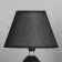 Table lamp "Marquise" 1x40W E14 black 18.5x18.5x27cm