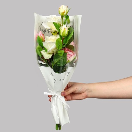 Happy Everyday flowing package, white, 28 x 13 x 44 cm-4
