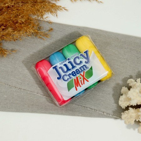 Cream-soap cream solid Juicy Ceam Mix, 4 x 90 g