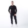 Joggers male, dark blue color, size 40 (58)