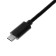Adapter for SATA, connecting hard drives to Type-C, black
