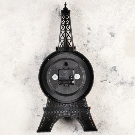 Wall clock, series: interior, "rivoli", discrete move, 21 x 47 cm-2