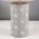 Sandra table lamp E14 40W gray 22.5x22.5x36 cm Risalux