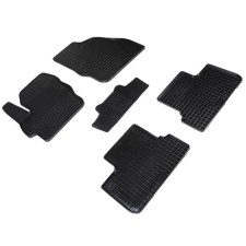 Rubber rugs ’grid’ for Mazda 3, 2009-2013
