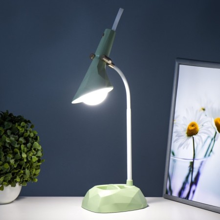 Delser table lamp LED 3W USB AKB Green 14x13x39 cm Risalux-3
