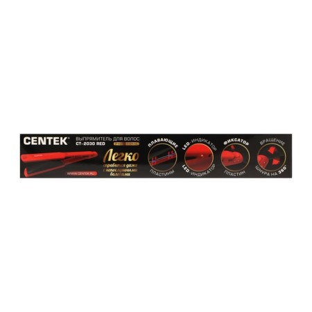 CENTEK CT-2030, 60 W rectifier, ceramic coating, up to 230 ° C, red-5