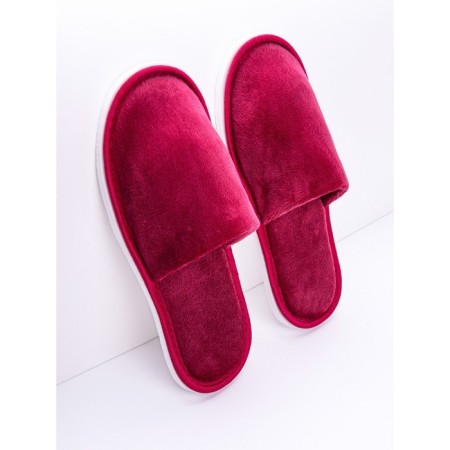 Women's slippers Amaro Home, size 39-41, burgundy color-1