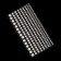 Pearl rhinestones for nail decor, on a glue base, d = 3/4/5/6/8 mm, white color